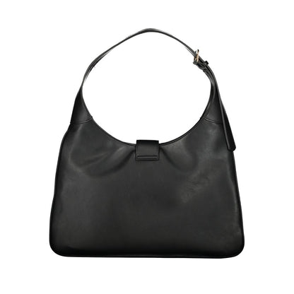 Mario Valentino Schwarze Polyethylen-Handtasche
