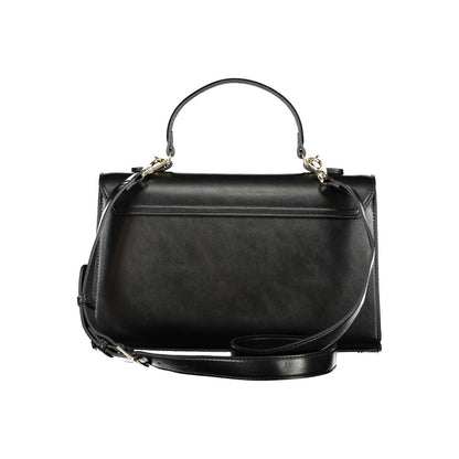 Mario Valentino Schwarze Polyethylen-Handtasche