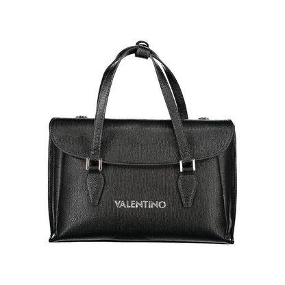 Mario Valentino Schwarze Polyethylen-Handtasche