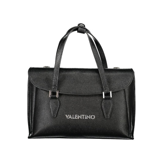 Mario Valentino Schwarze Polyethylen-Handtasche