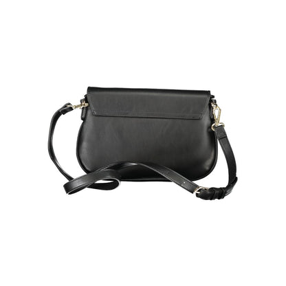 Mario Valentino Schwarze Polyethylen-Handtasche