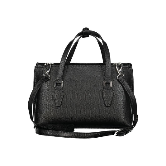 Mario Valentino Schwarze Polyethylen-Handtasche