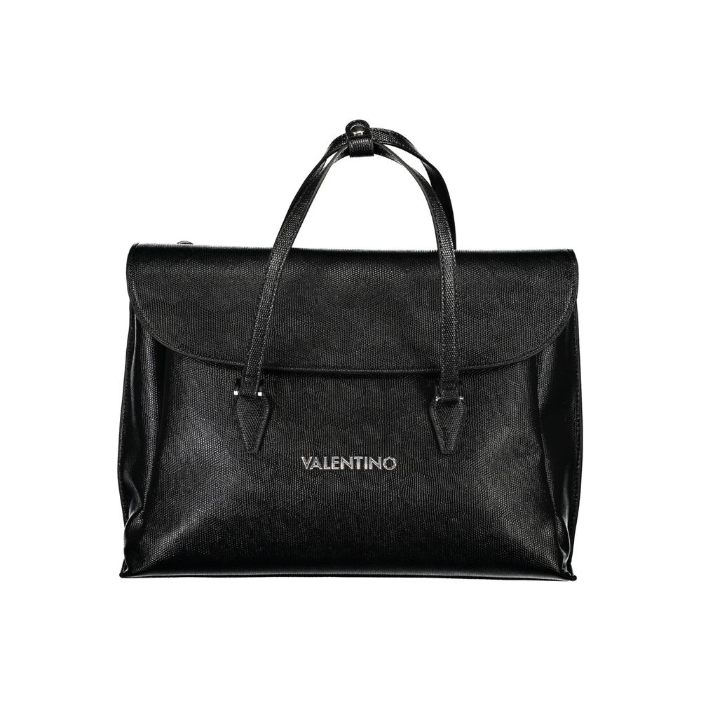 Mario Valentino Schwarze Polyethylen-Handtasche