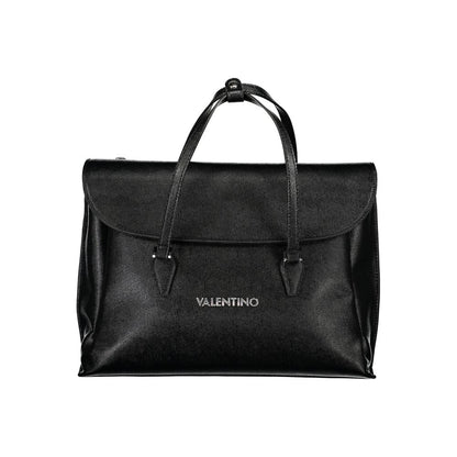 Mario Valentino Schwarze Polyethylen-Handtasche