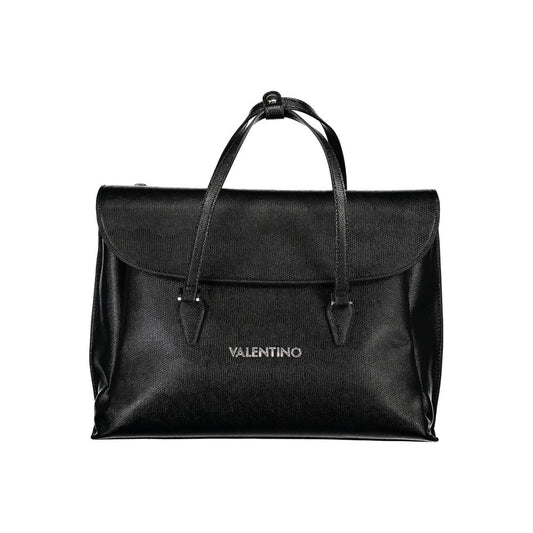 Mario Valentino Schwarze Polyethylen-Handtasche