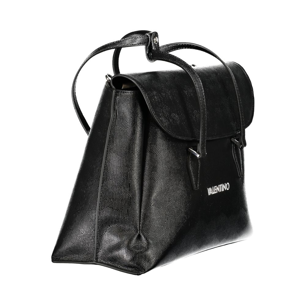 Mario Valentino Schwarze Polyethylen-Handtasche