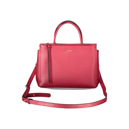 Coccinelle Rote Lederhandtasche