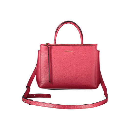 Coccinelle Rote Lederhandtasche