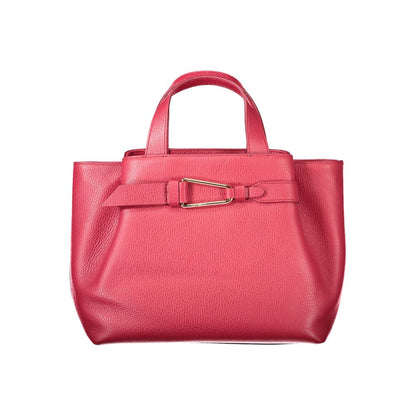 Coccinelle Rote Lederhandtasche