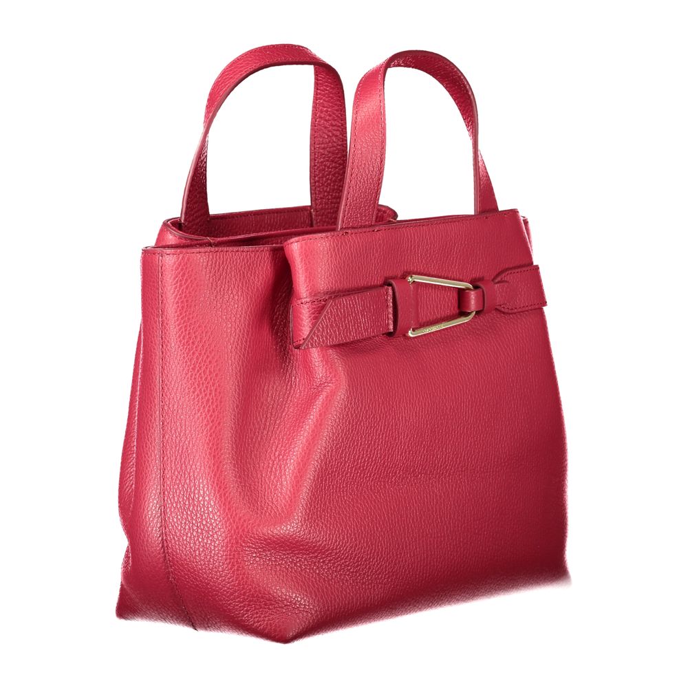Coccinelle Rote Lederhandtasche