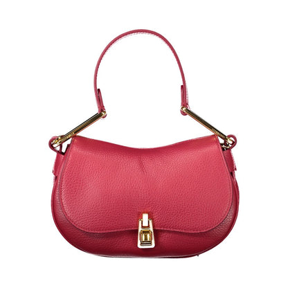 Coccinelle Rote Lederhandtasche