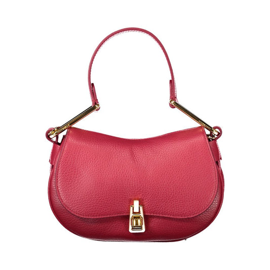 Coccinelle Rote Lederhandtasche