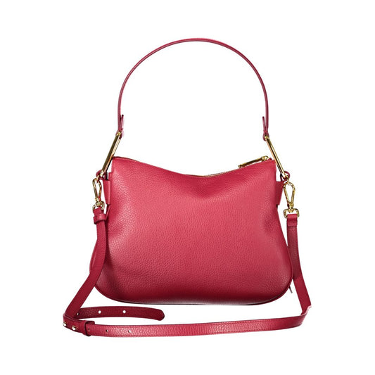 Coccinelle Rote Lederhandtasche