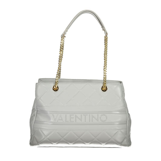 Mario Valentino Graue Polyethylen-Handtasche