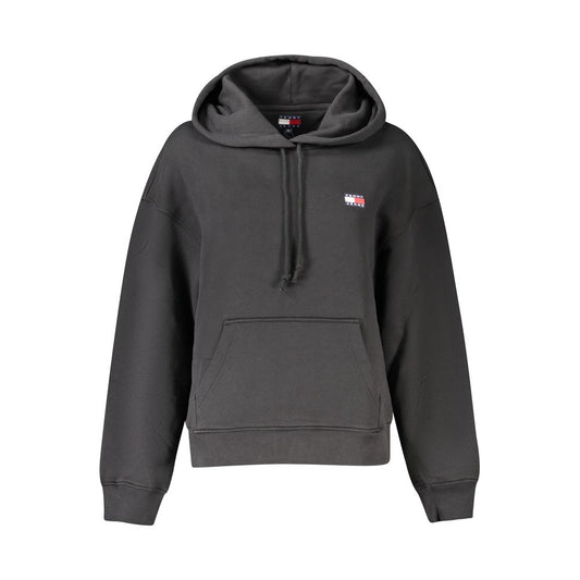 Tommy Hilfiger – Schwarzer Baumwollpullover für Damen