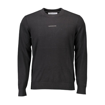 Calvin Klein – Schwarzer Baumwollpullover