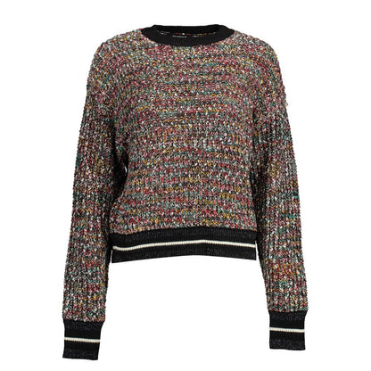 Desigual Schwarzer Polyesterpullover