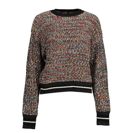 Desigual Schwarzer Polyesterpullover