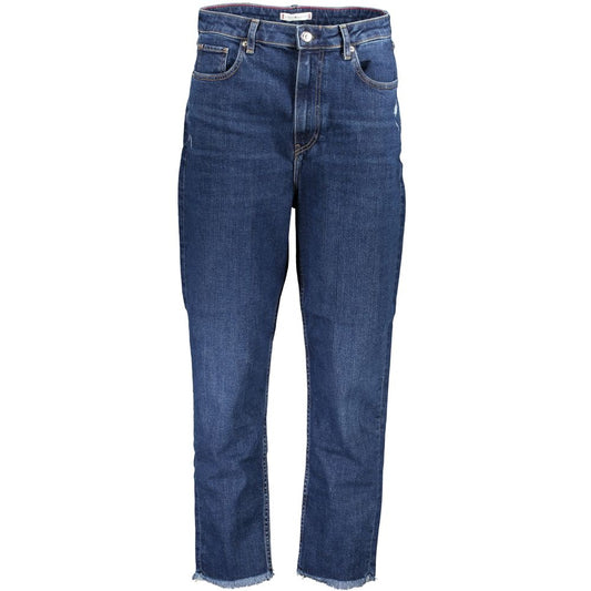 Tommy Hilfiger Blaue Baumwolljeans für Damen