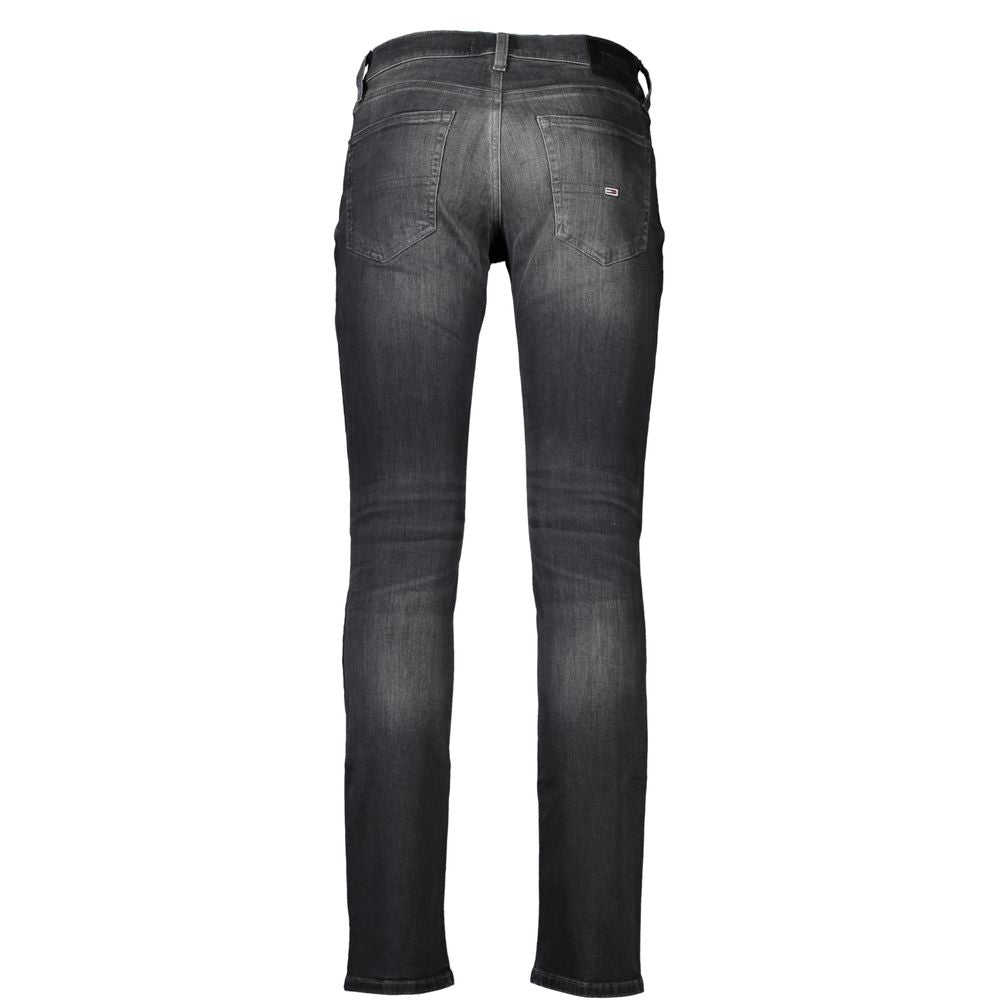 Tommy Hilfiger Schwarze Baumwolljeans für Herren
