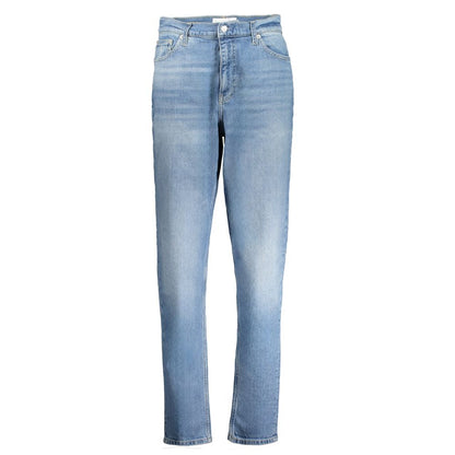Calvin Klein Blaue Baumwolljeans für Damen