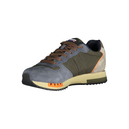 Blauer Blauer Polyester-Sneaker