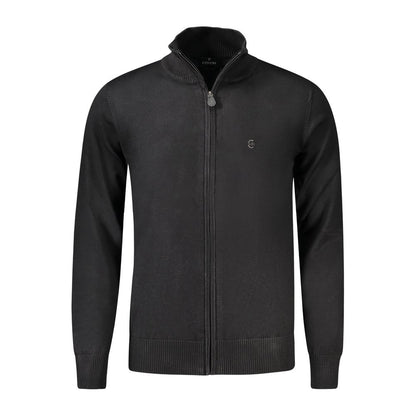 Coveri Moving Schwarzer Nylonpullover