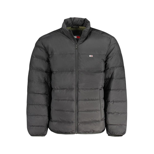 Tommy Hilfiger – Schwarze Polyamid-Herrenjacke