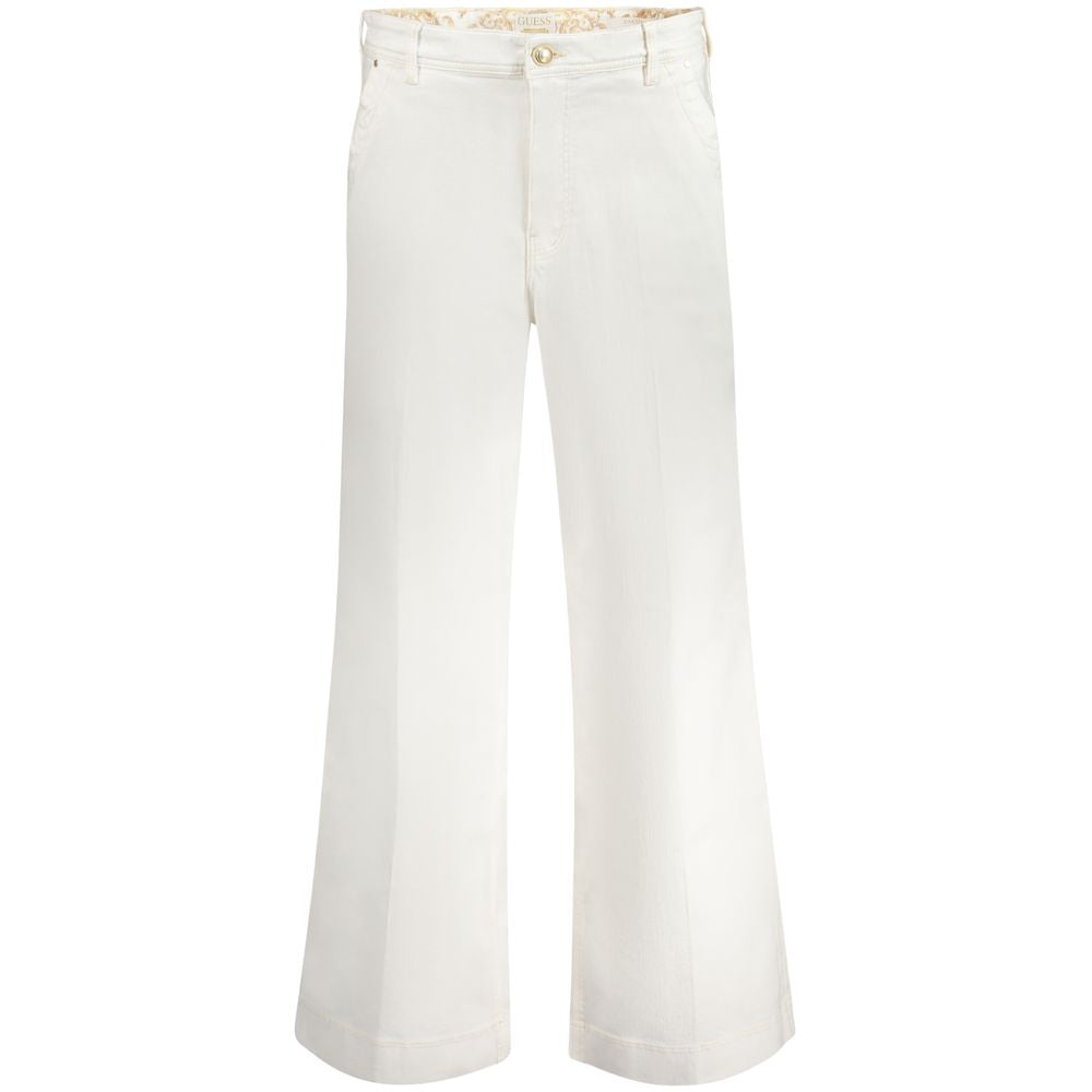 Guess Jeans White Cotton Women Jeans