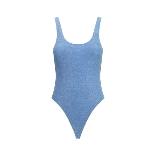 Oséree Light Blue Polyamide One-Piece Swimsuit