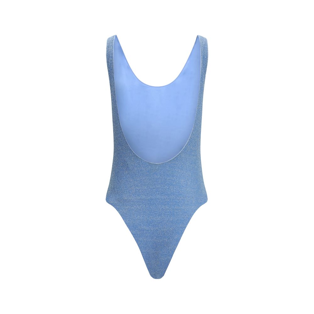 Oséree Light Blue Polyamide One-Piece Swimsuit