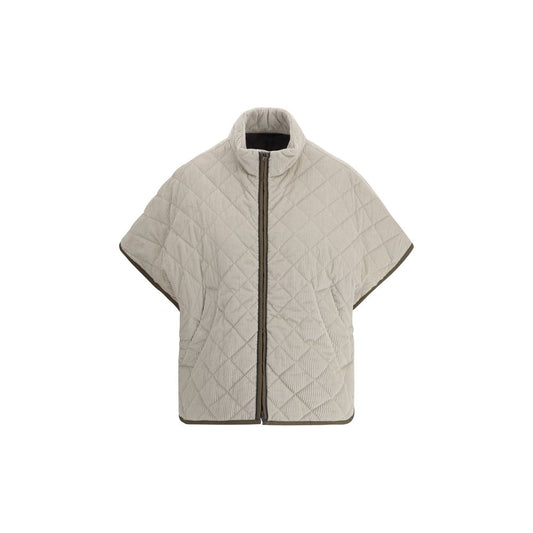 Brunello Cucinelli Cord-Steppjacke