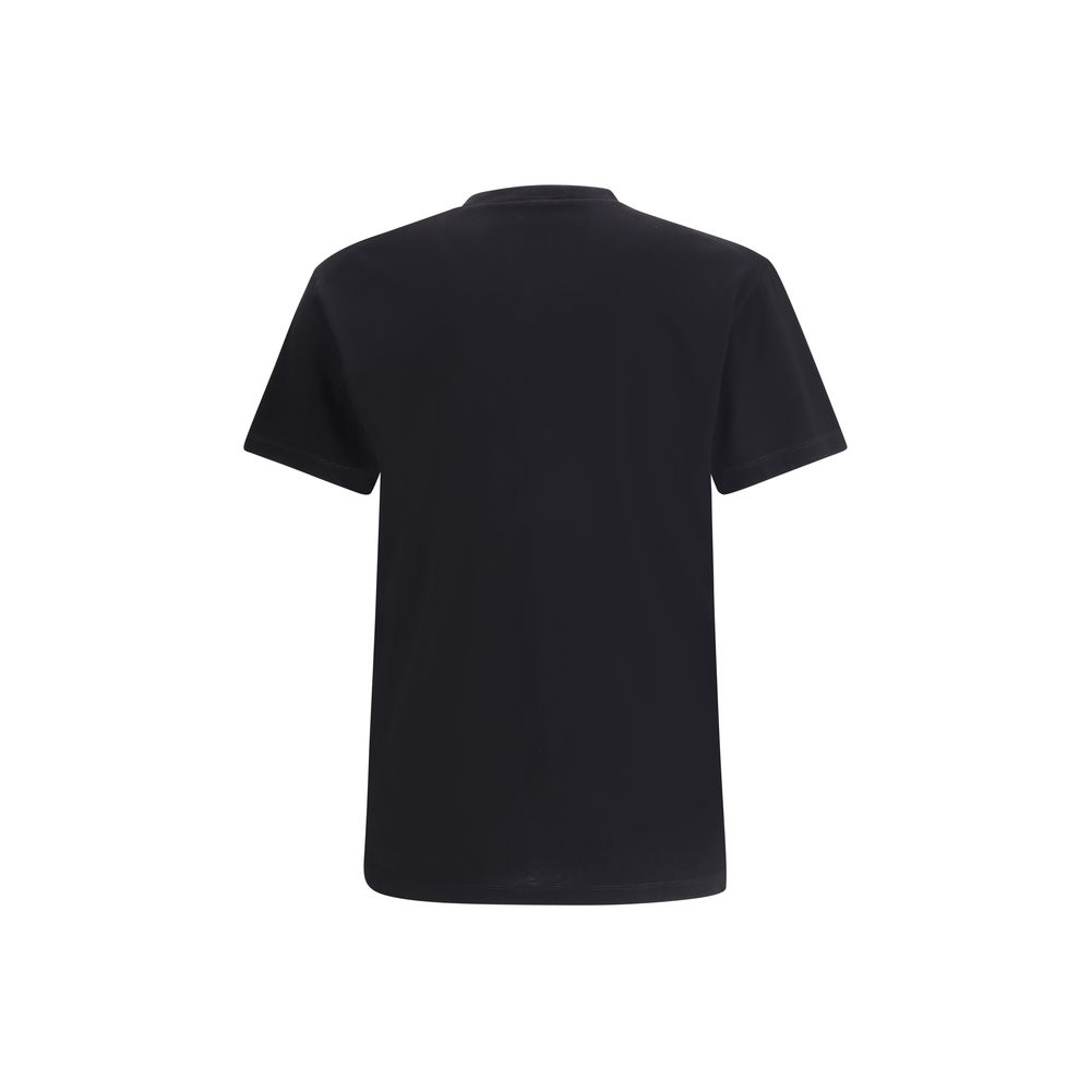 Dsquared² Schwarzes Baumwoll-T-Shirt