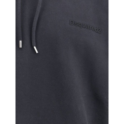 Dsquared² Schwarzes Baumwoll-Sweatshirt