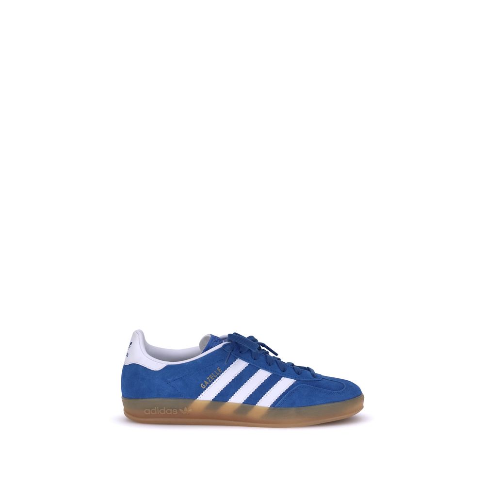 Adidas Blaue Kalbsleder Bos Taurus Sneaker