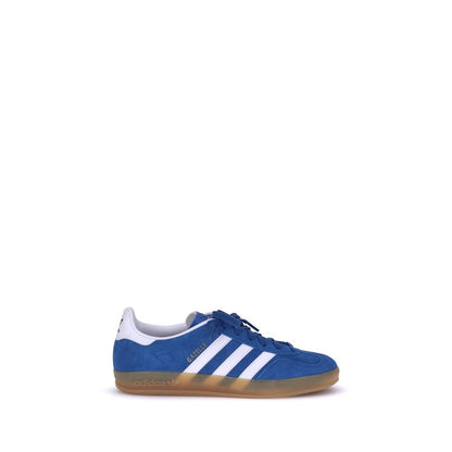 Adidas Blaue Kalbsleder Bos Taurus Sneaker
