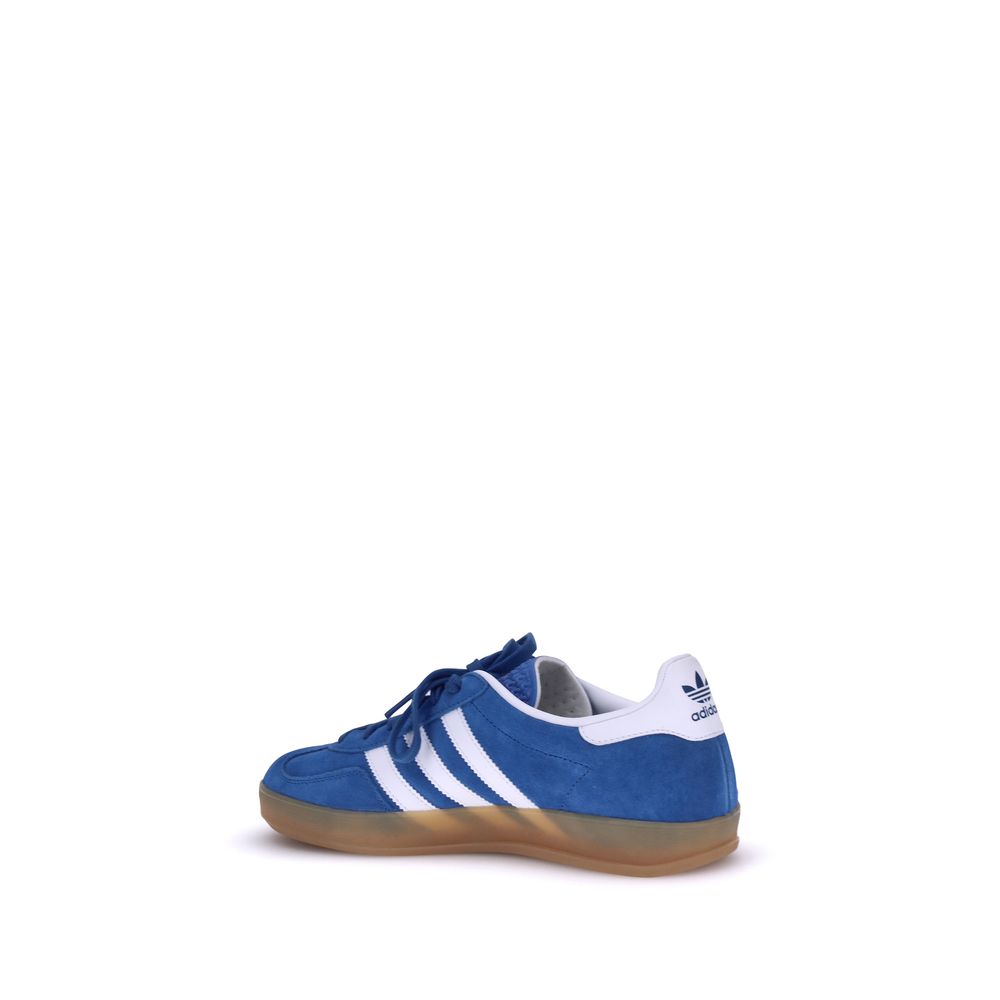 Adidas Blaue Kalbsleder Bos Taurus Sneaker