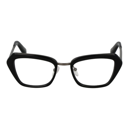 Yohji Yamamoto Schwarze Damen-Brillenfassung