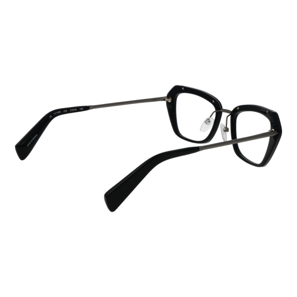 Yohji Yamamoto Schwarze Damen-Brillenfassung