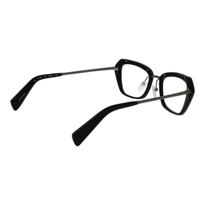 Yohji Yamamoto Schwarze Damen-Brillenfassung