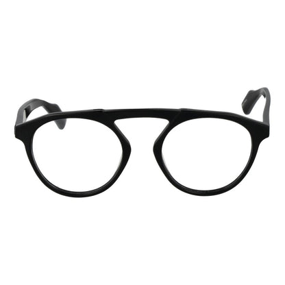 Yohji Yamamoto Schwarze Herren-Brillenfassung