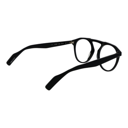 Yohji Yamamoto Schwarze Herren-Brillenfassung