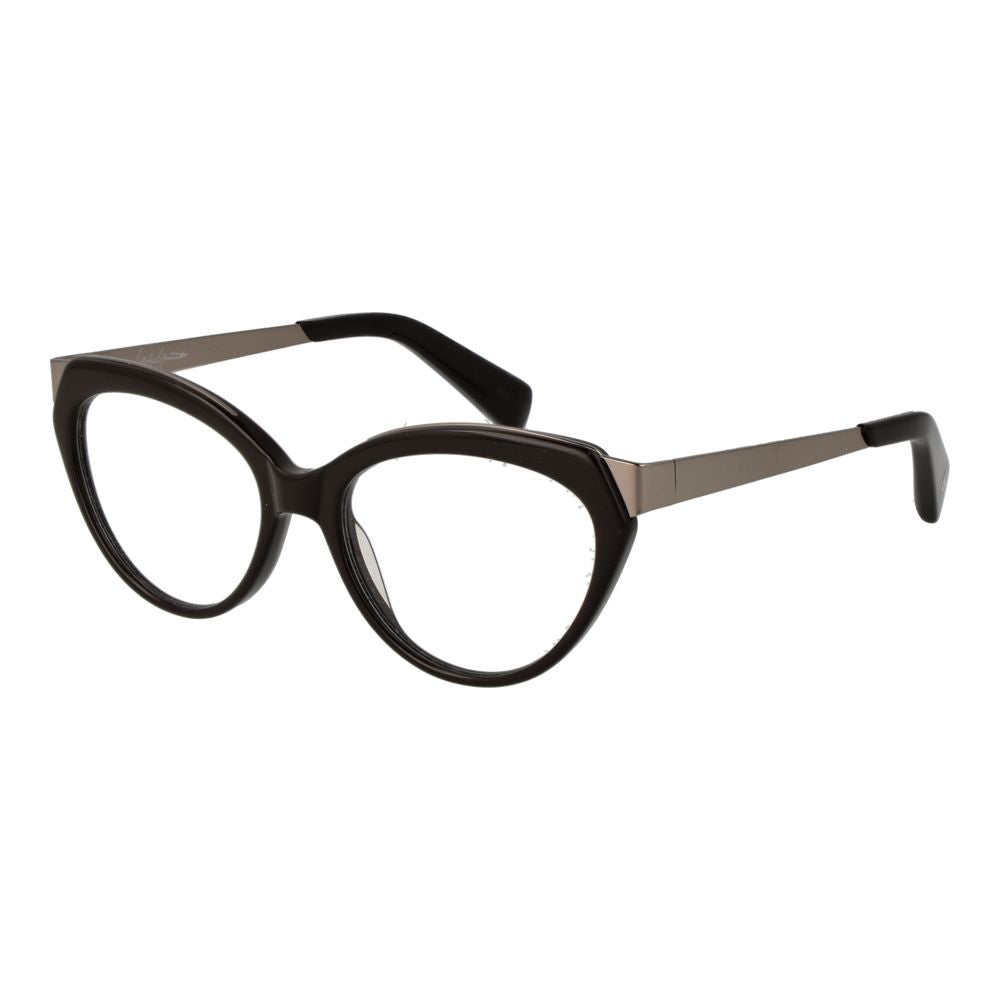 Yohji Yamamoto Braune Acetat-Brille (Gestell)