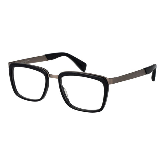 Yohji Yamamoto Schwarze Acetat-Brille (Gestell)