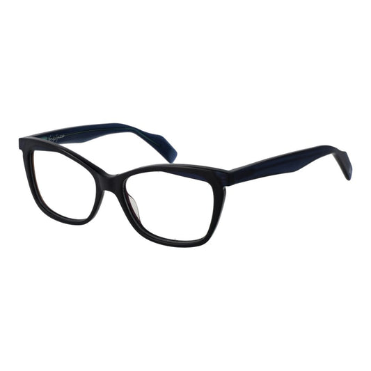 Yohji Yamamoto Blaue Damen-Brillenfassung