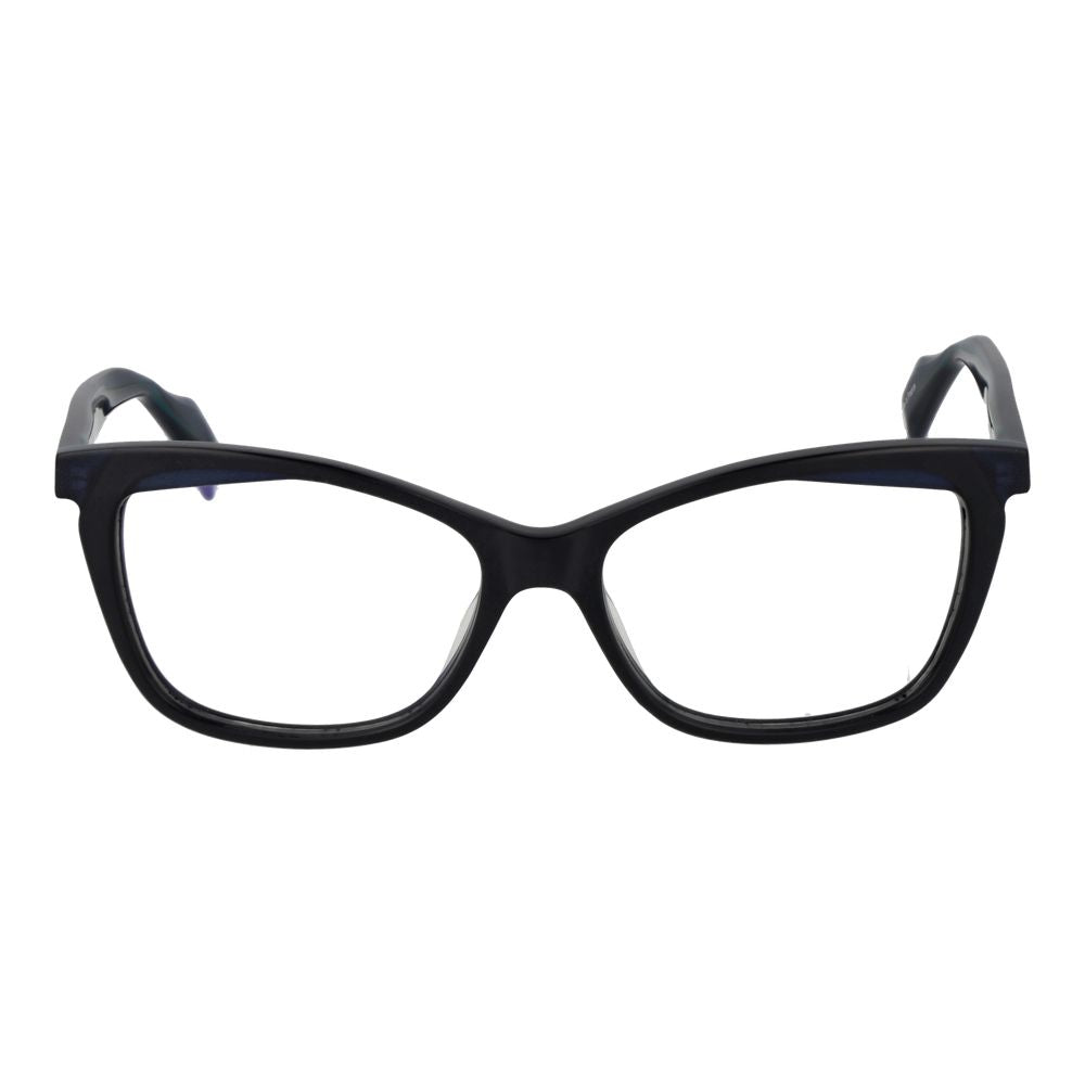 Yohji Yamamoto Blaue Damen-Brillenfassung