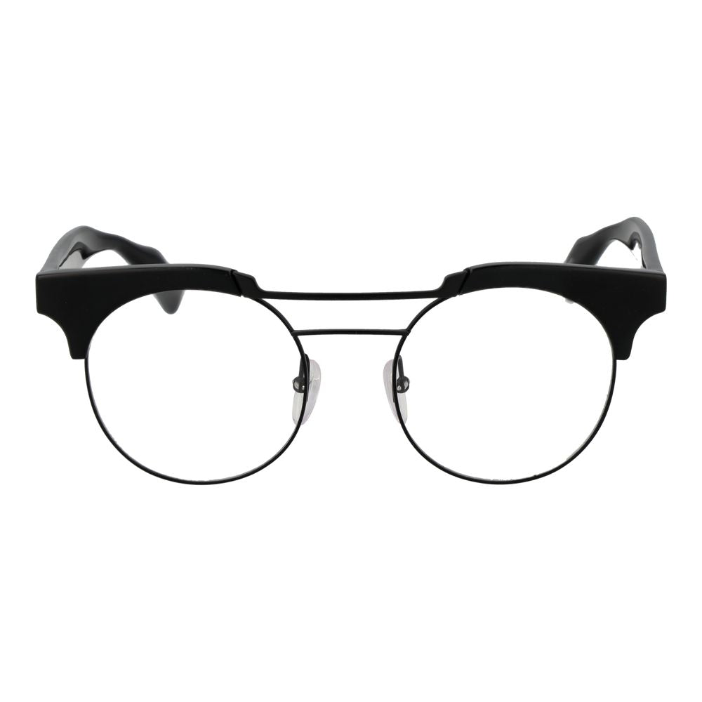 Yohji Yamamoto Schwarze Damen-Brillenfassung