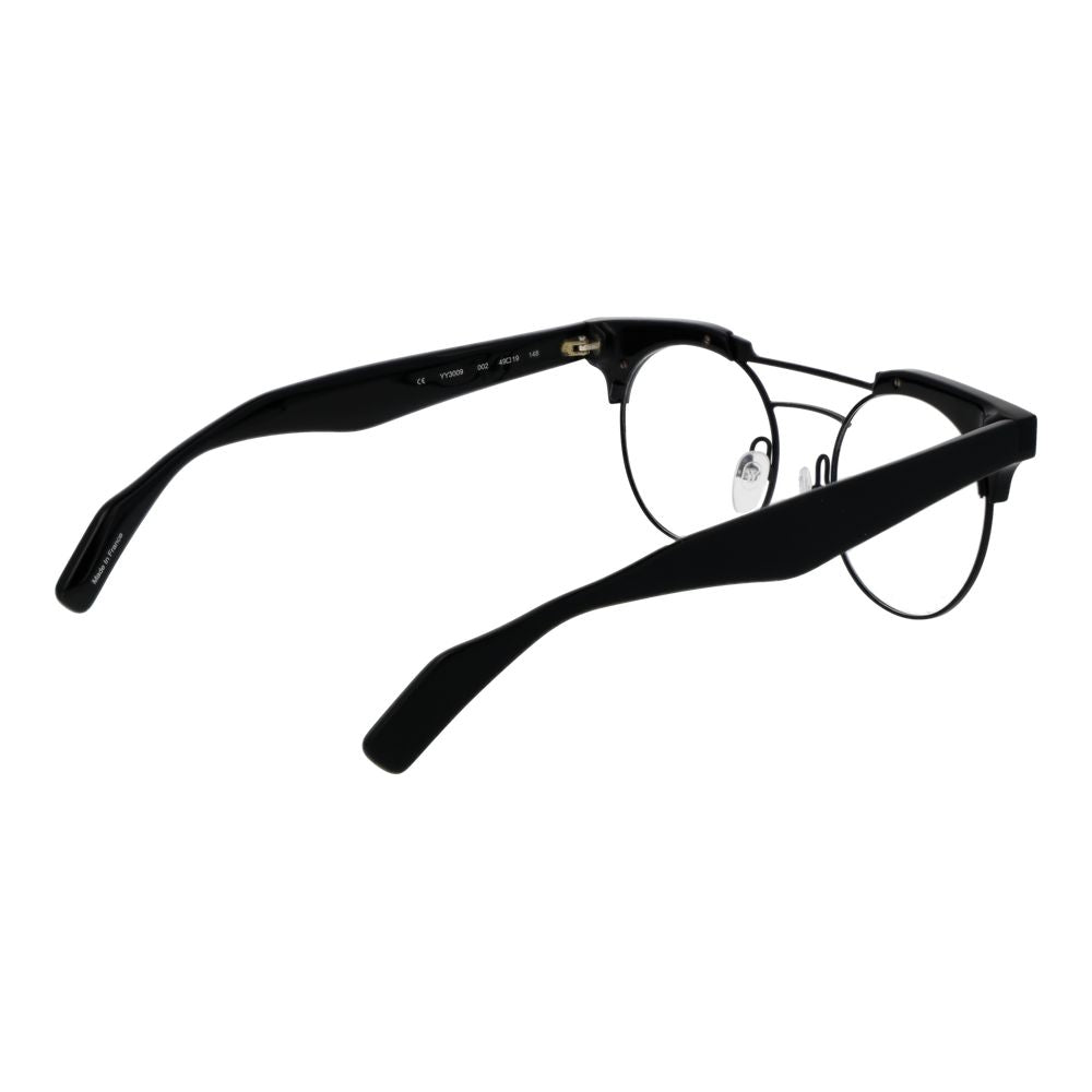 Yohji Yamamoto Schwarze Damen-Brillenfassung