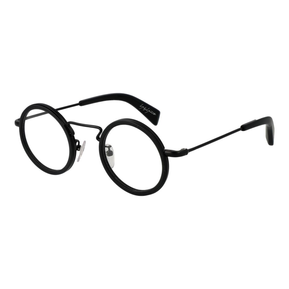 Yohji Yamamoto Schwarzes Unisex-Brillengestell