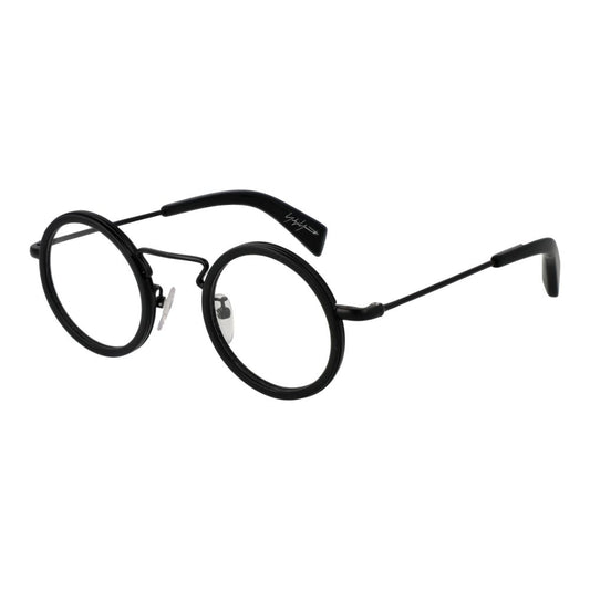 Yohji Yamamoto Schwarzes Unisex-Brillengestell